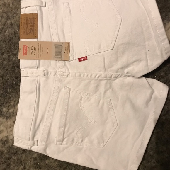 Levi Strauss Shorty Girls Shorts - Picture 2 of 9